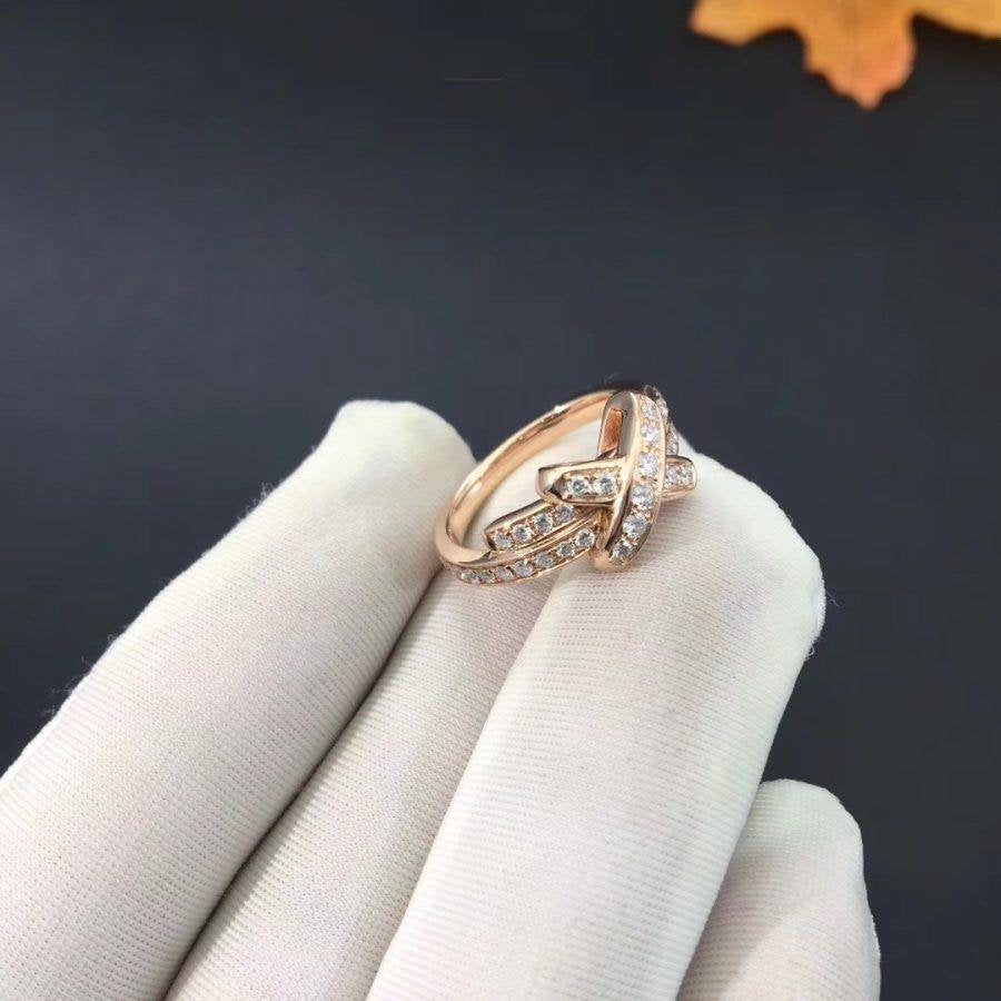 [Basjewels]JEUX DE RING PINK GOLD DIAMOND