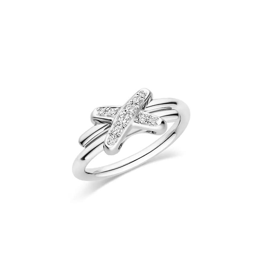 [Basjewels]JEUX DE SILVER DIAMOND RING