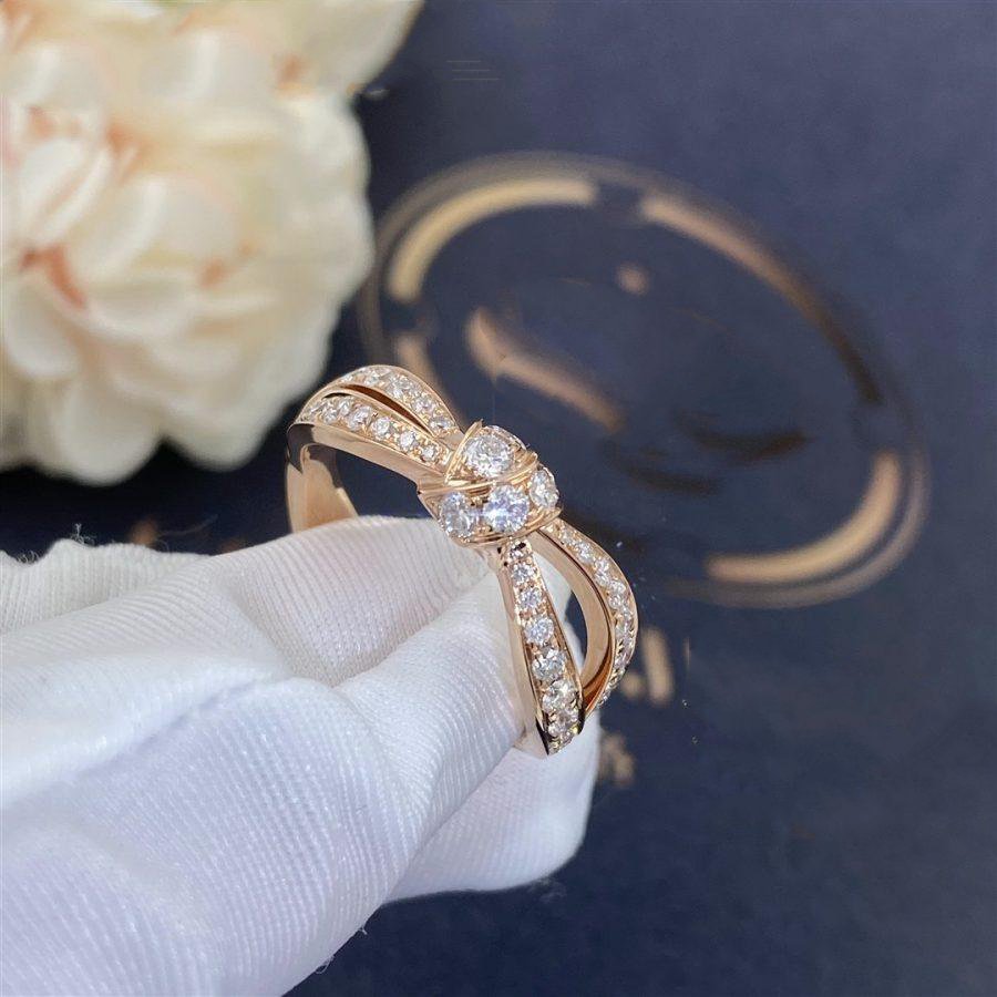 [Basjewels]LIENS PINK GOLD DIAMOND RING