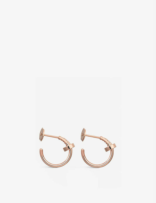 [basloveJW]JUSTE EARRINGS PINK GOLD