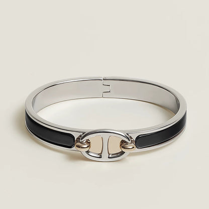 [Basjewels]CLIC CHAINE SILVER BRACELET