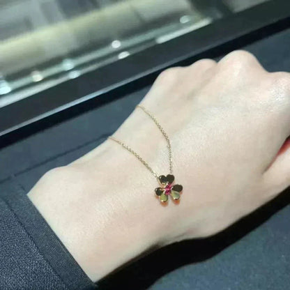 [basloveJW]FRIVOLE GOLD FLOWER NECKLACE