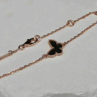 [basloveJW]BUTTERFLY ONYX  BUTTERFLY BRACELET